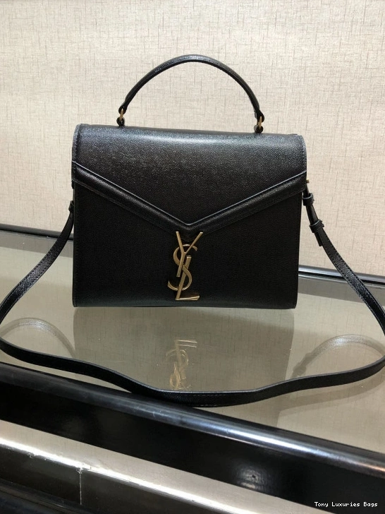 Tony Luxuries MEDIUM TOP CASSANDRA HANDLE BAG YSL 0728
